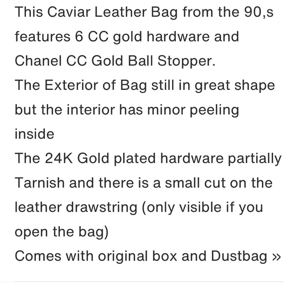 Chanel Caviar CC Bucket Drawstring Bag - Picture 8 of 8